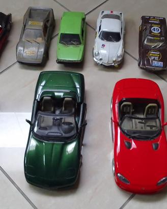 modellini in metallo auto famose vintage