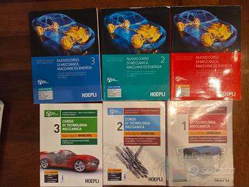 libri ITIS Energia/Meccanica triennio (3° 4° 5°)