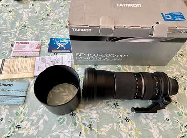 Obiettivo Tamron SP 150-600 F5/6.3 Di VC USD