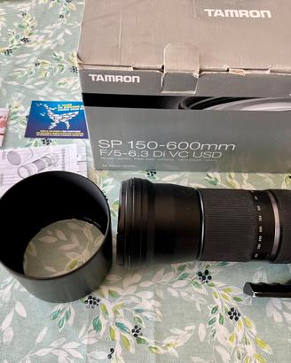 Obiettivo Tamron SP 150-600 F5/6.3 Di VC USD