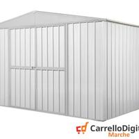 Capanno box esterno lamiera 360x175 bianco