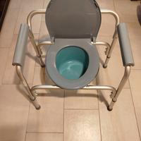 Sedia WC per anziani o disabili