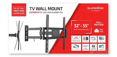 Superior Supporto TV 32-55 Full Motion Extra Slim