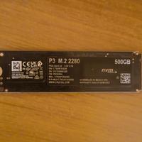 hard disk ssd M2 500gb con dissipatore 