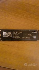 hard disk ssd M2 500gb con dissipatore 