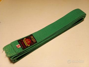 Cintura Judo verde usata