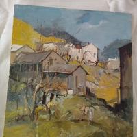 Dipinto olio sulla tela firmato