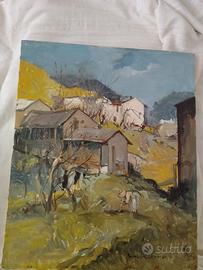 Dipinto olio sulla tela firmato