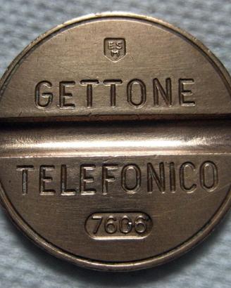 Gettone telefonico 7606 zecca ESM