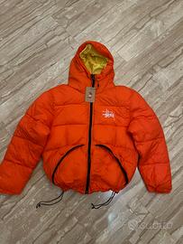 Giacca piumino stussy arancione nuovo