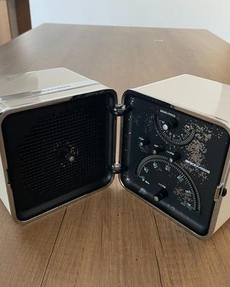 Radio Cubo Brionvega TS522 bianca Zanuso Sapper