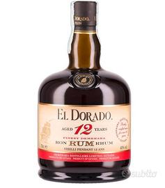 Rum 12 Years Old, 700 ml, Aroma di Frutta Secca, M