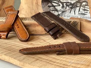 Cinturini in pelle artigianali su misura