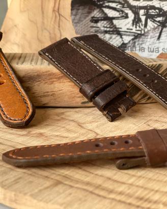 Cinturini in pelle artigianali su misura