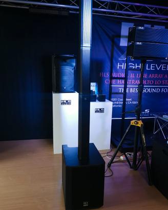 IMPIANTO HLS AUDIO DIVA VA12 VERTICAL ARRAY
