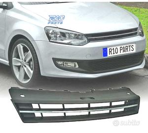 GRIGLIA VOLKSWAGEN VW POLO 6R 09-14 NERO CROMATO