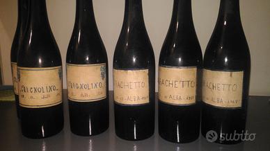 Vino invecchiato  (Nebiolo, Barbera, etc..)