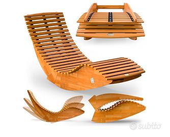 Sdraio in legno da esterno