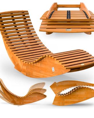 Sdraio in legno da esterno