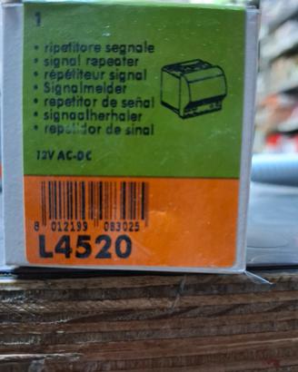 bticino living L4320 ripetitore di segnale 