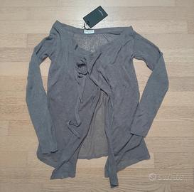 Cardigan in lino Paolo Pecora