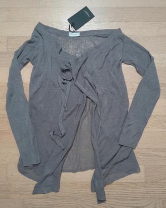 Cardigan in lino Paolo Pecora