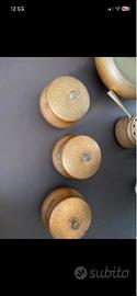 Set 4 barattoli in rame
