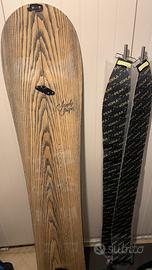 Splitboard Sandy Shapes Virtuosa 169 W + pelli
