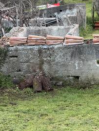 Tegole antiche ca 34 pezzi