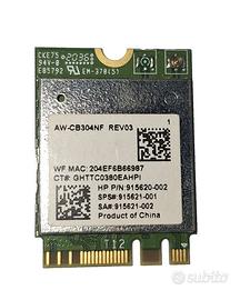Scheda di Rete Bluetooth AW-CB304NF REV03 2.4/5G