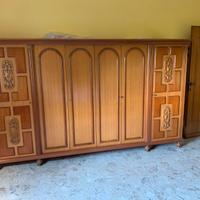 RIBASSO! CAMERA da LETTO vintage in legno massello