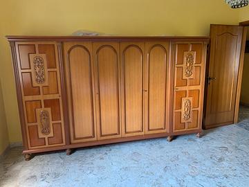 RIBASSO! CAMERA da LETTO vintage in legno massello