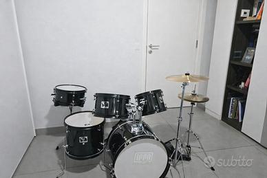 Batteria Acustica Da Studio nera