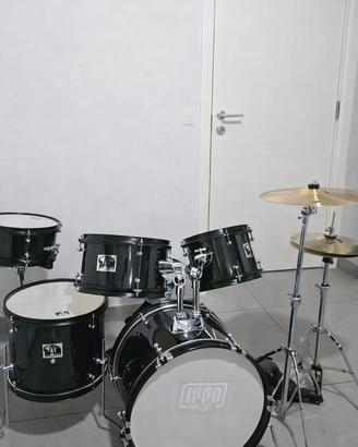 Batteria Acustica Da Studio nera