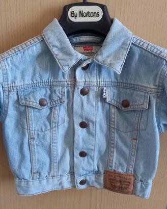 giubbino jeans Levi's bambino anni 90