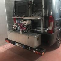 Cassone Baule mandorlato con binario carrybike