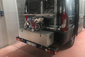 Cassone Baule mandorlato con binario carrybike