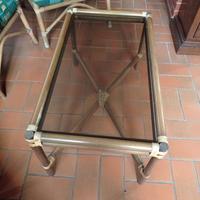 Divano con poltrone rattan