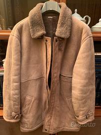 Montone / Giubbotto pelle Vintage Breco's tg 48 50