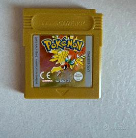 Gioco gameboy Pokémon oro