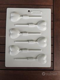 stampo lollipop-lecca lecca in zucchero  isomalto