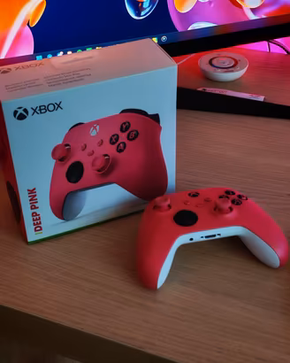 Controller Xbox Deep Pink con Scatola