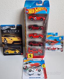 HOT WHEELS FERRARI F40 LM 365 GTB4 DINO GT SF90 12