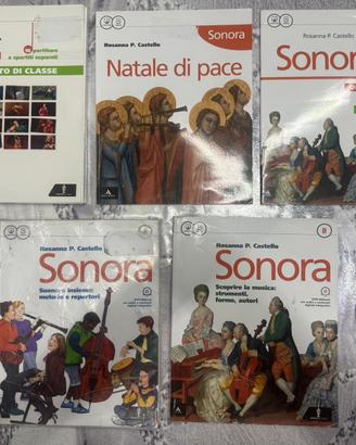 Sonora A+ Sonora B+ Quaderno +Natale+Cartelletta