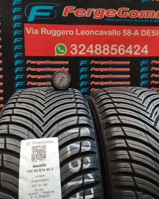 Pneumatici 195/50R16 88V KLEBER 4_Stagioni