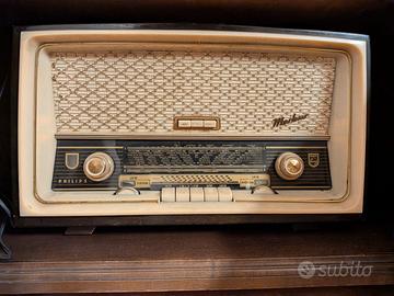 Radio a valvole vintage Philips Merkur 473