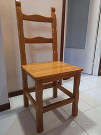 Sedie legno massello