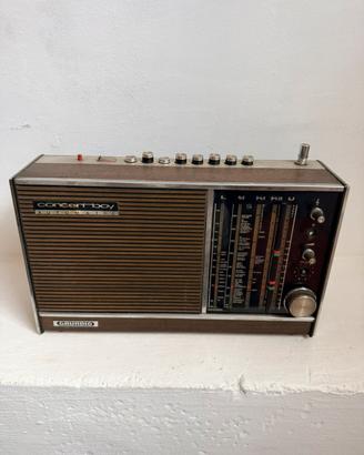 Radio Transistor Grundig Concert Boy 209 anni 60