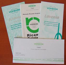 Opuscoli Vorwerke Folletto Kobosan, Lavenia