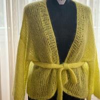 Cardigan in mohair